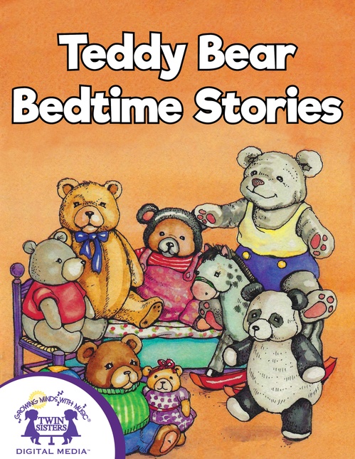 Couverture ebook de Teddy Bear Bedtime Stories, de Cass Hollander