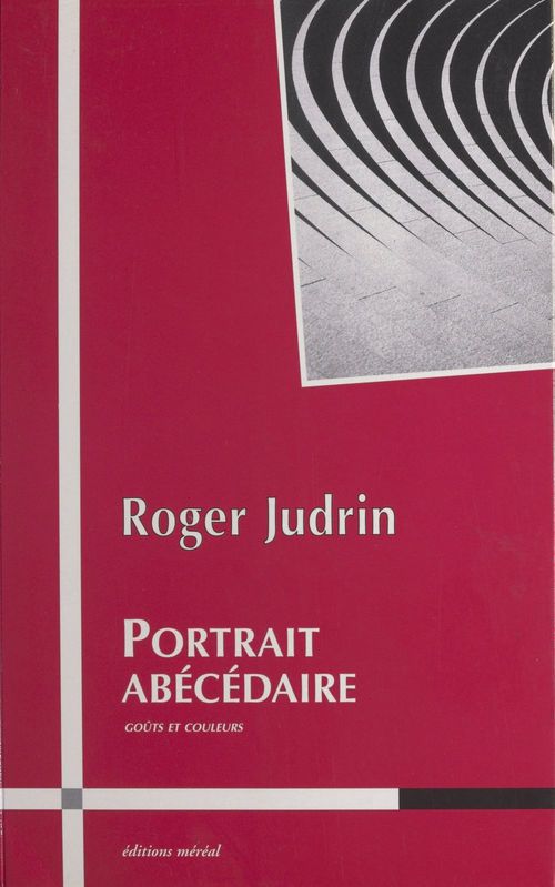 Couverture ebook de Portrait abécédaire : goûts et couleurs, de Judrin R.