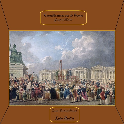 Couverture audiobook de Considérations Sur La France, de Joseph De Maistre