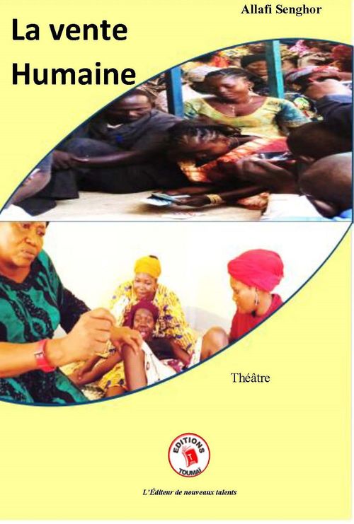 Couverture ebook de La vente humaine, de Allafi Senghor