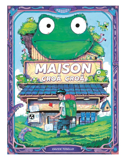 Couverture ebook de Maison Croâ Croâ, de Davide Tosello