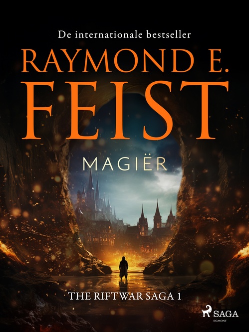 Couverture ebook de Magiër : De oorlog van de Grote Scheuring, de Raymond E. Feist