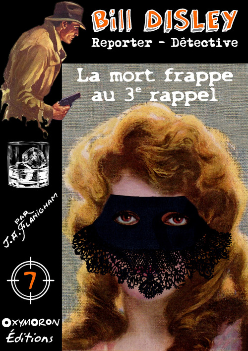 Couverture ebook de La mort frappe au troisième rappel, de J.A. Flanigham