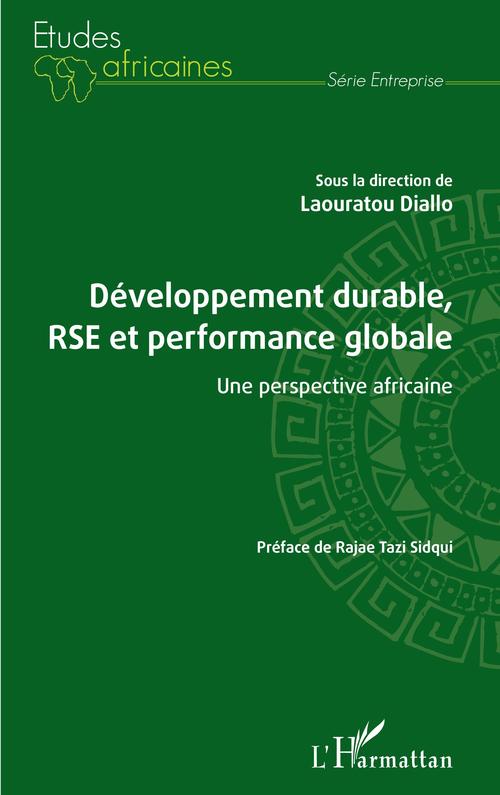 ebook cover of Développement durable, RSE et performance globale, by Laouratou Diallo