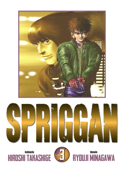 Couverture ebook de Spriggan - Perfect Edition T03, de Hiroshi Takashige