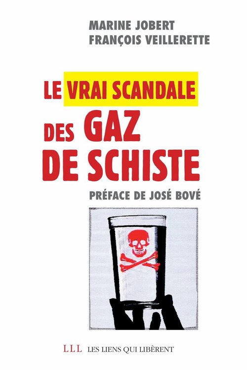 ebook cover of Le vrai scandale des gaz de schiste, by Marine Jobert, François Veillerette