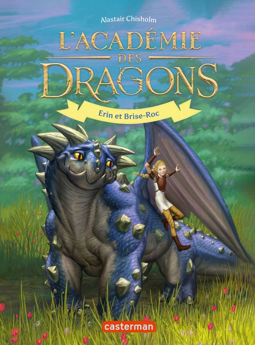 ebook cover of L'Académie des dragons (Tome 6) - Erin et Brise-Roc, by Alastair Chisholm