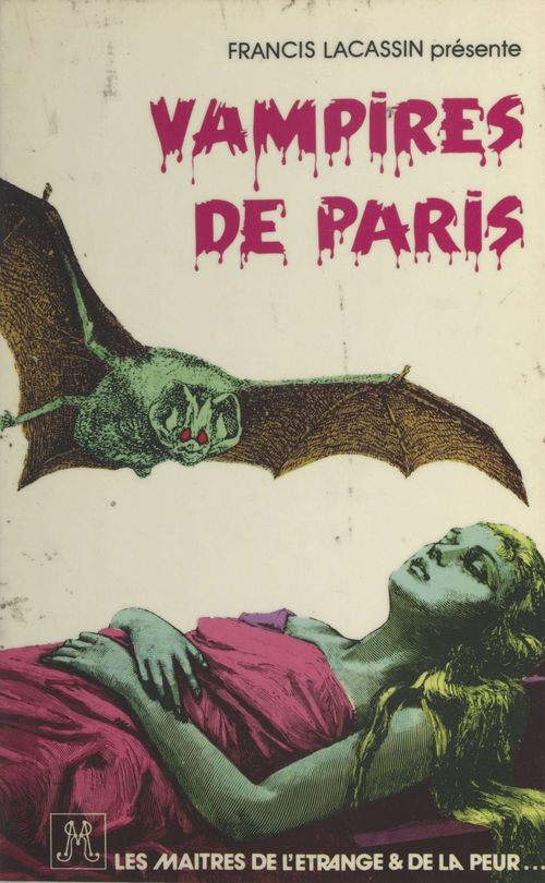 ebook cover of Vampires de Paris, by Francis Lacassin