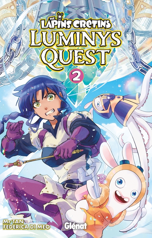 Couverture ebook de The Lapins Crétins - Luminys Quest - Tome 02, de Federica Di Meo