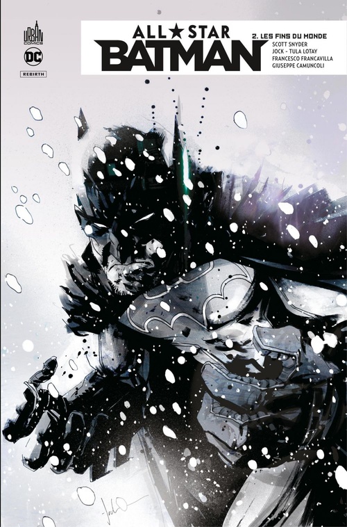 Couverture ebook de All-Star Batman - Tome 2 - Les fins du monde, de Collectif, Jock, Scott Snyder, Francesco Francavilla