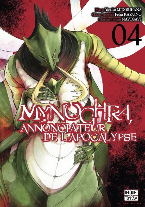 Couverture ebook de Mynoghra, Annonciateur de l'apocalypse T04, de Yasaiko Midorihana