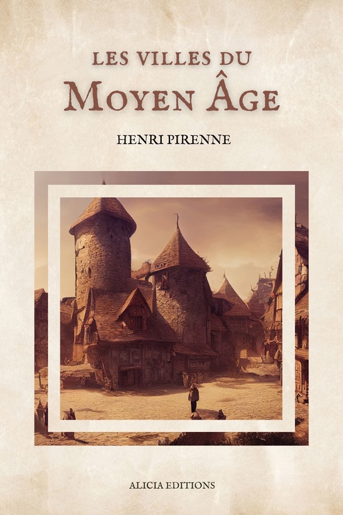 ebook cover of Les villes du Moyen Âge, by Henri Pirenne