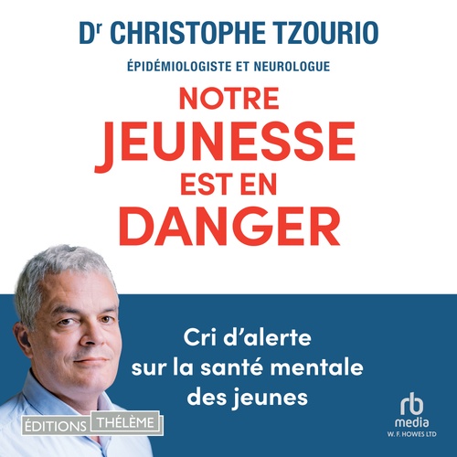 audiobook cover of Notre jeunesse est en danger, by Christophe Tzourio
