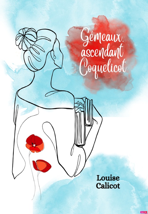 ebook cover of Gémeaux ascendant coquelicot, by Louise Calicot
