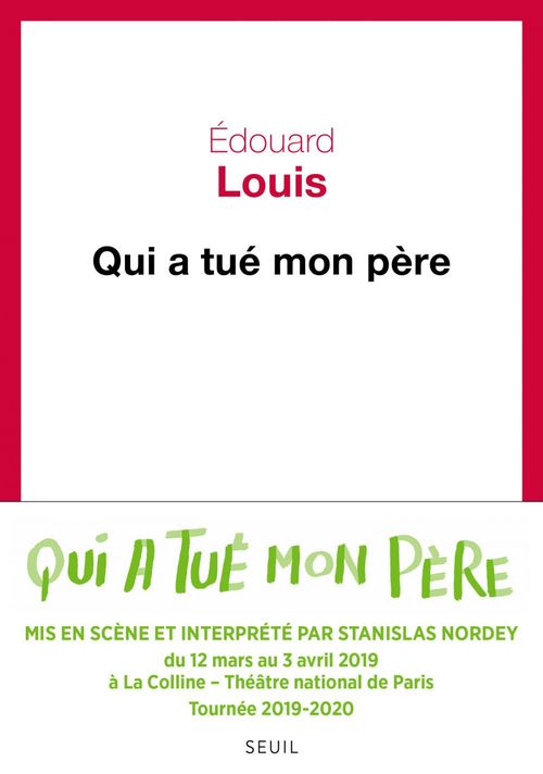 Couverture ebook de Qui a tué mon père, de Edouard Louis
