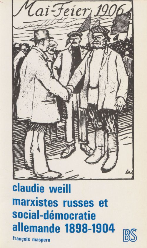 Couverture ebook de Marxistes russes et social-démocratie allemande, de Claudie Weill