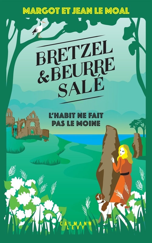 Couverture ebook de Bretzel & beurre salé enquête 3 - L'Habit ne fait pas le moine, de Jean Le Moal, Margot Le Moal