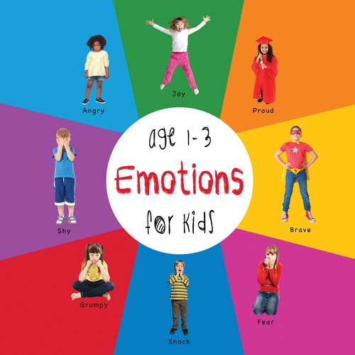 Couverture ebook de Emotions for Kids age 1-3 (Engage Early Readers: Children's Learning Books), de Dayna Martin