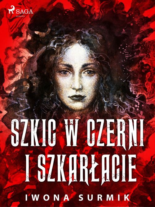 Couverture ebook de Szkic w czerni i szkarlacie, de Iwona Surmik