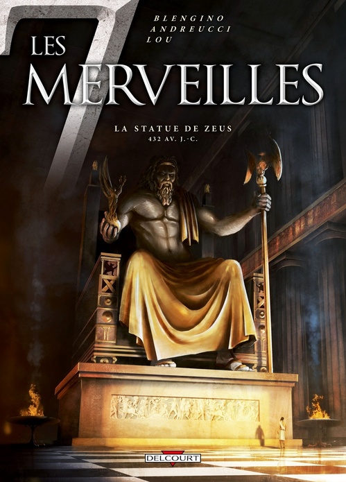 Couverture ebook de Les 7 Merveilles T01 - La Statue de Zeus, de Luca Blengino
