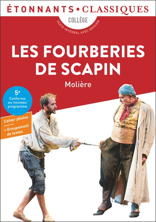 ebook cover of Les Fourberies de Scapin, by Molière