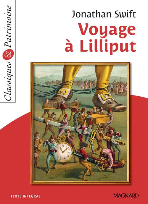 Couverture ebook de Voyage à Lilliput - Classiques et Patrimoine, de Jonathan Swift