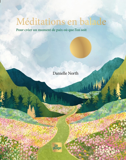 Couverture ebook de Méditations en balade, de Danielle North
