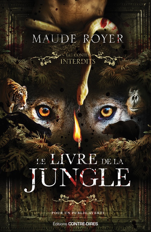 ebook cover of Le livre de la jungle, by Maude Royer