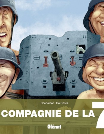 Couverture ebook de En compagnie de la 7ème, de Philippe Chanoinat, Charles Da Costa
