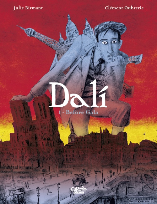 Couverture ebook de Dalí - Volume 1 - Before Gala, de Julie Birmant