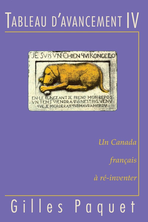 ebook cover of Tableau d'avancement IV, by Gilles Paquet