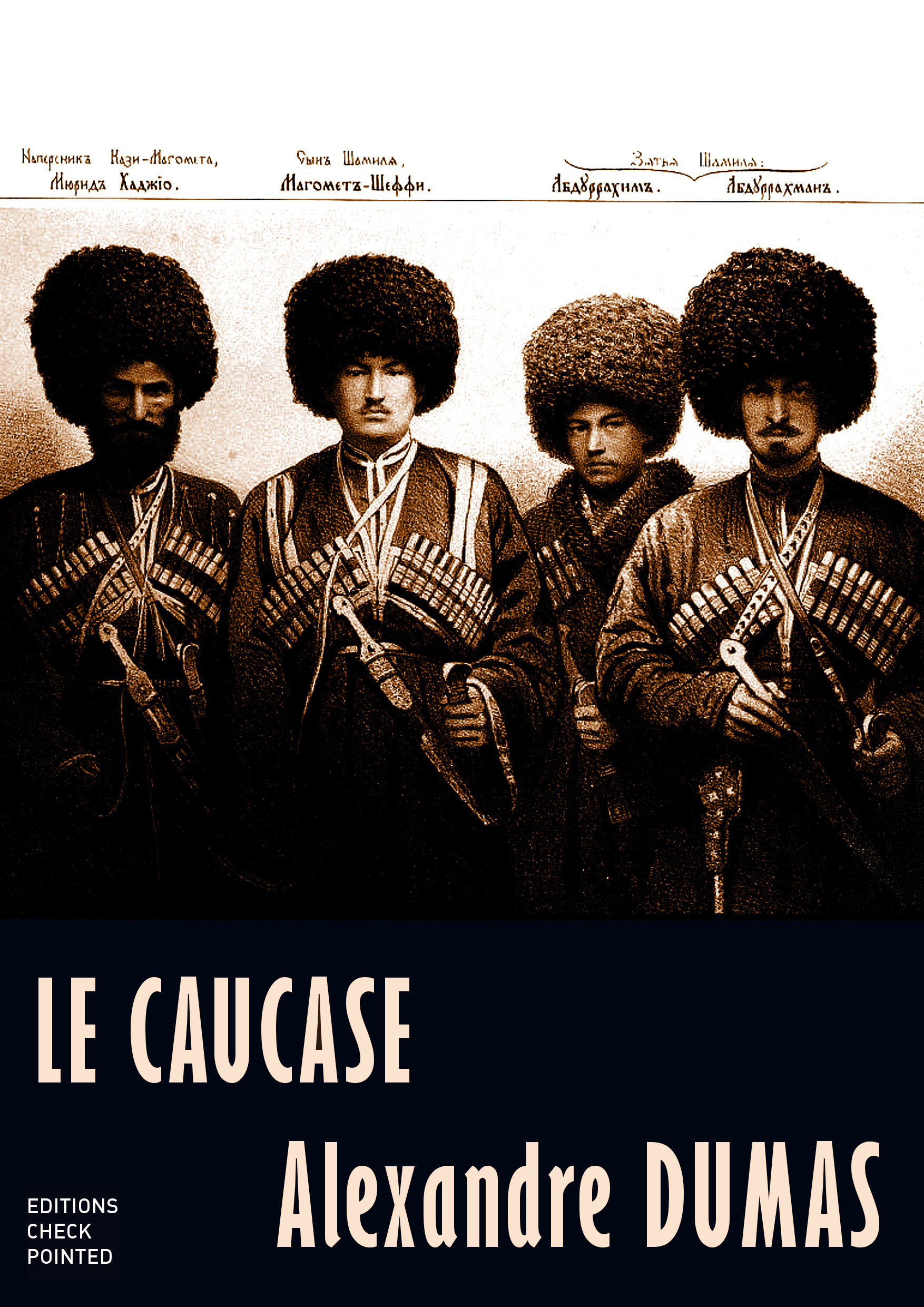 ebook cover of Le Caucase, by Alexandre Dumas
