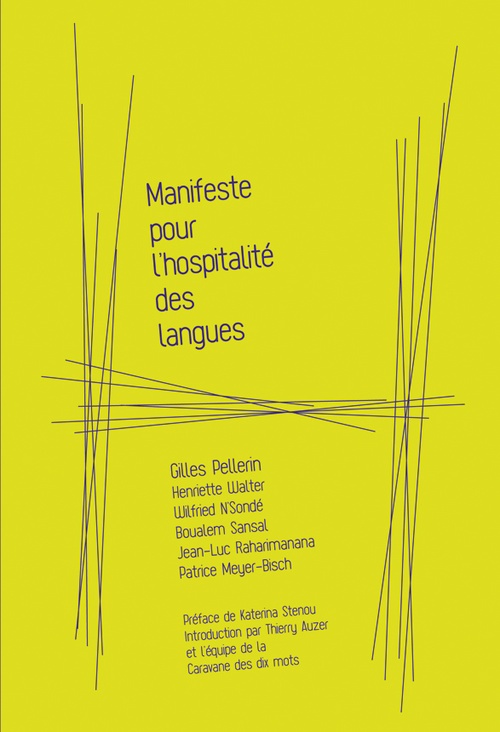 ebook cover of Manifeste pour l'hospitalité des langues, by
