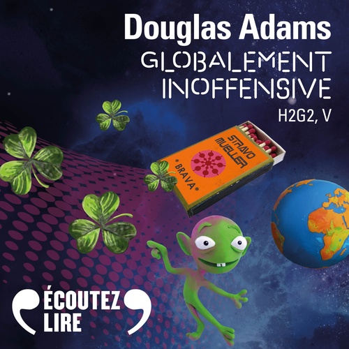 audiobook cover of H2G2 (Tome 5) - Globalement inoffensive, by Douglas Adams