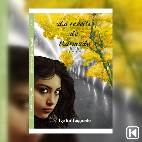 audiobook cover of La rebelle de l'Armada Livre 2, by Lydia Lagarde