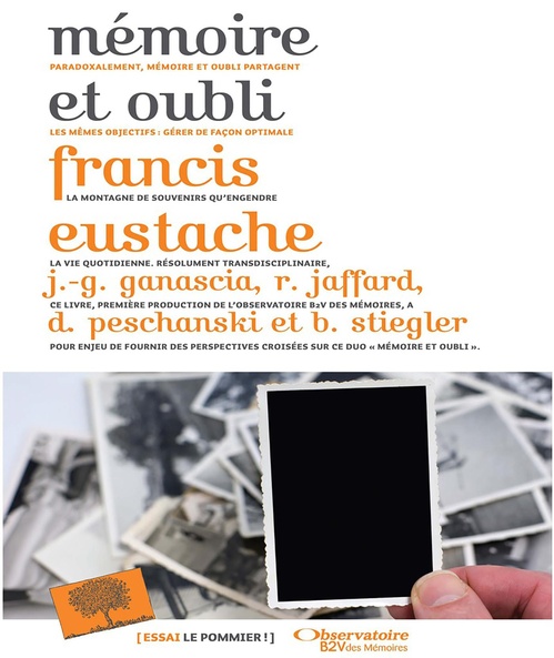 Couverture ebook de Mémoire et oubli, de Francis Eustache