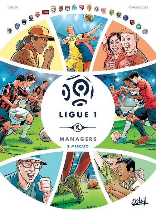 ebook cover of Ligue 1 Managers T02 - Mercato, by Jean-Christophe Derrien
