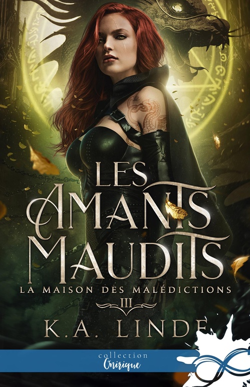 Couverture ebook de La Maison des malédictions, de K. A. Linde