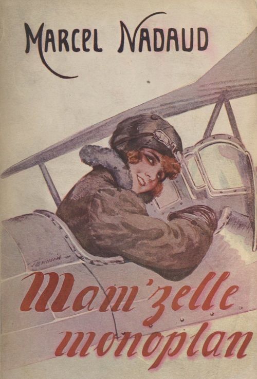 ebook cover of Mam'zelle Monoplan, by Marcel Nadeaud