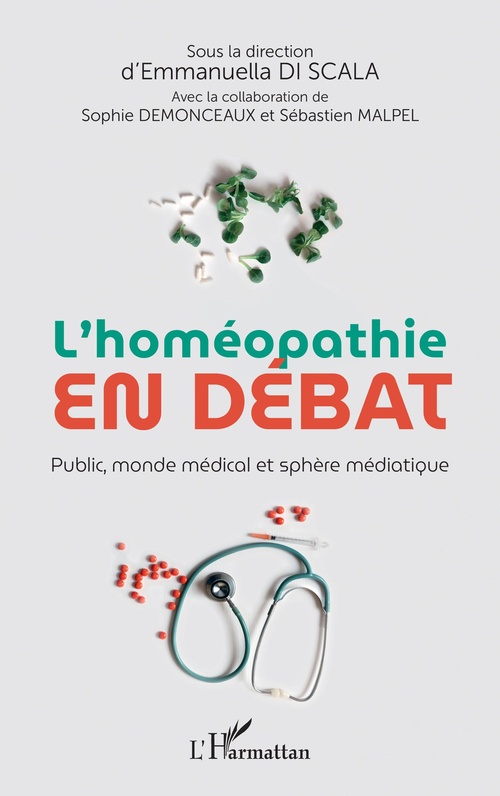 Couverture ebook de L'homéopathie en débat, de
