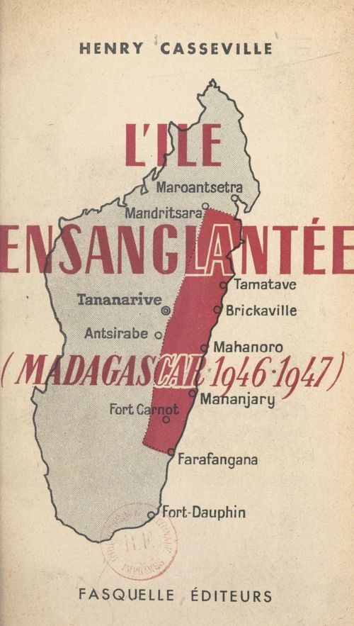 Couverture ebook de L'île ensanglantée, de Henry Casseville