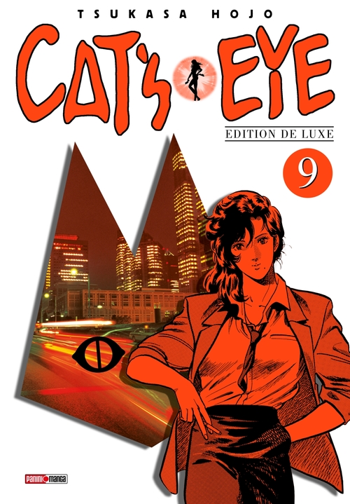Couverture ebook de Cat's Eye Edition De Luxe T09, de Tsukasa Hojo