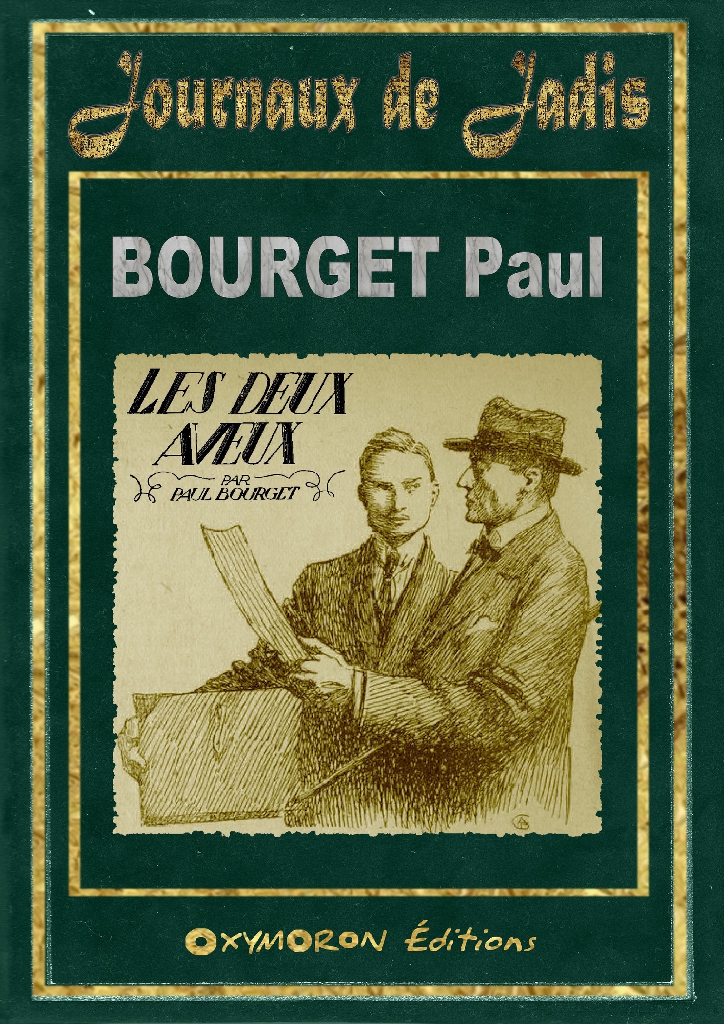 ebook cover of Les Deux Aveux, by Paul Bourget