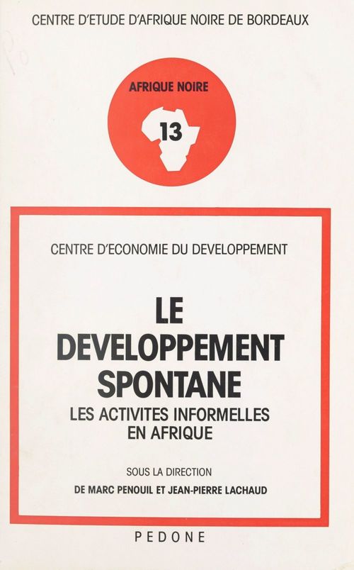 ebook cover of Le développement spontané, by E. Baumann