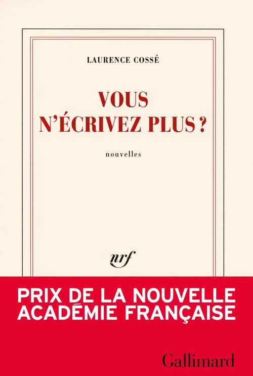 Couverture ebook de Vous n'écrivez plus ?, de Laurence Cossé
