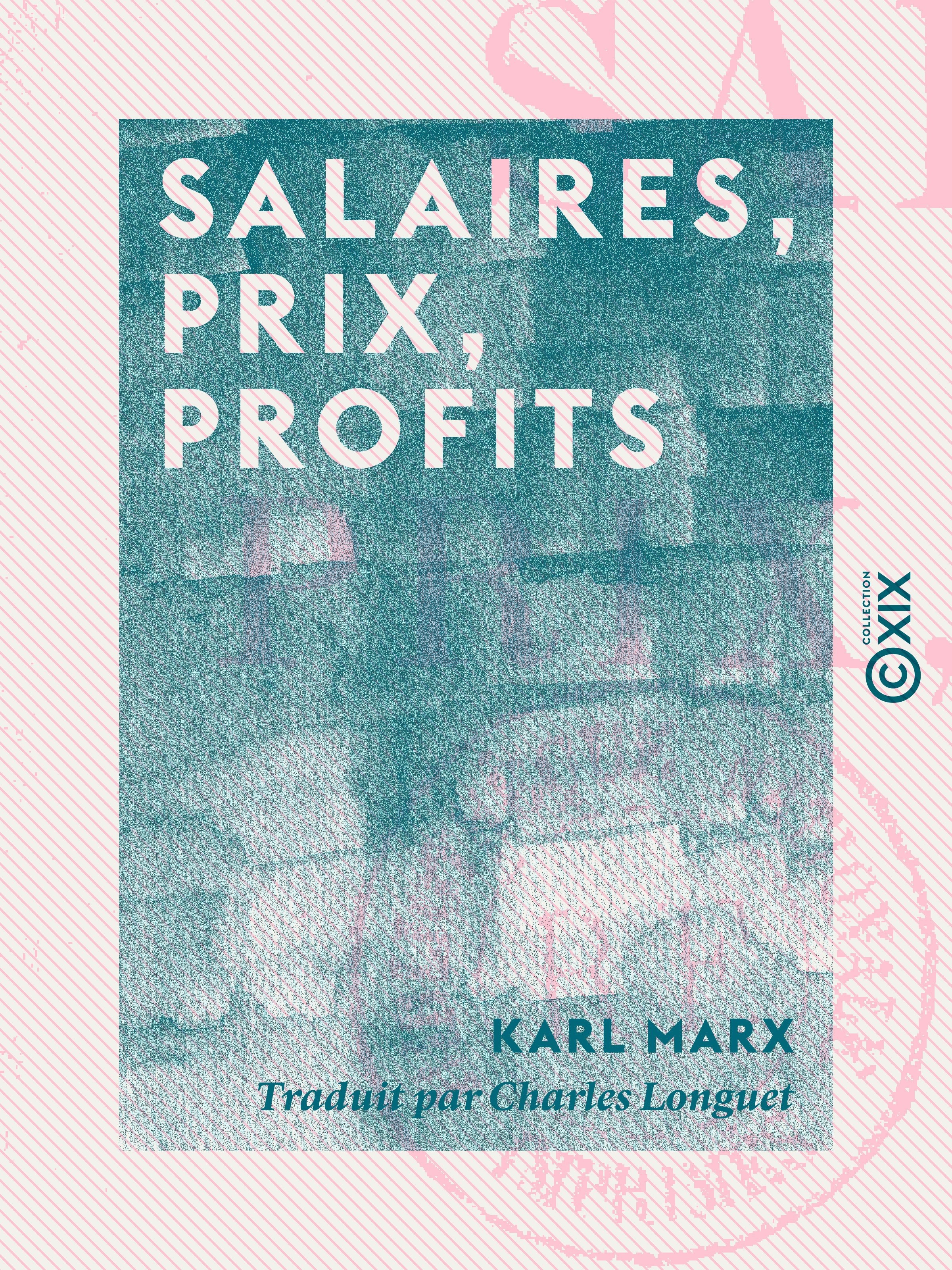 Couverture ebook de Salaires, prix, profits, de Karl Marx