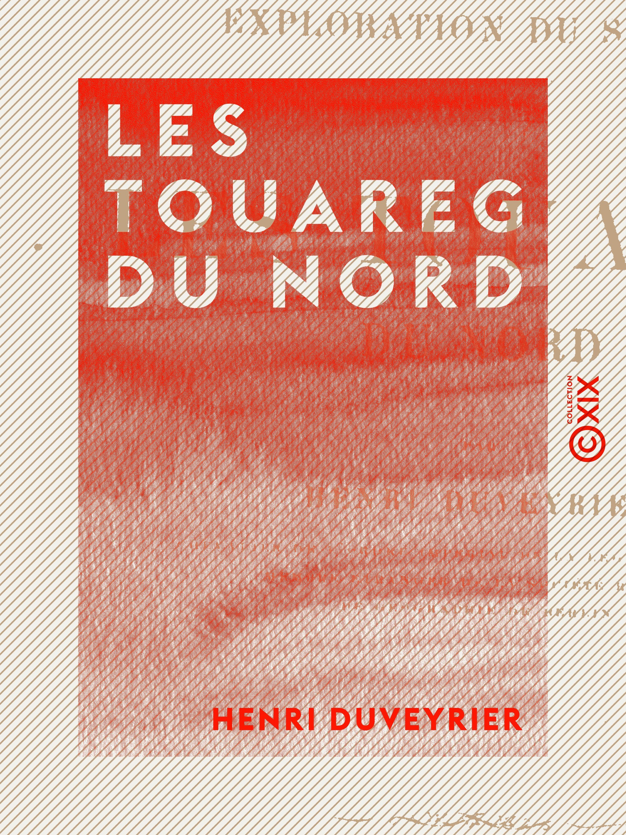 ebook cover of Les Touareg du Nord, by Henri Duveyrier