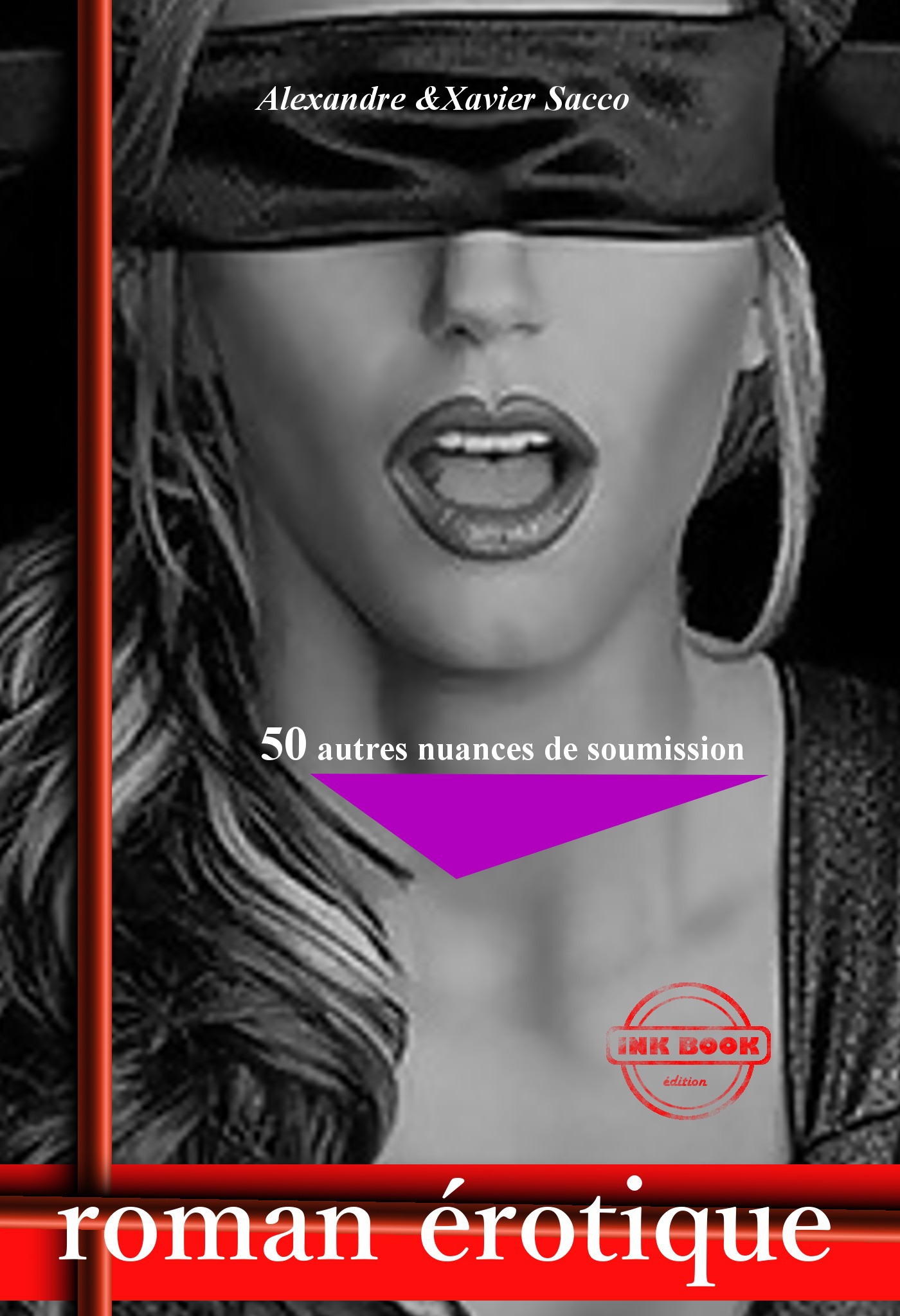 Couverture ebook de 50 autres nuances de soumission (roman BDSM, version longue et non censurée), de Alexandre Sacco, Xavier Sacco