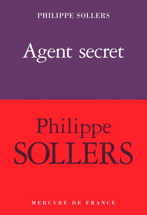 ebook cover of Agent secret, by Philippe Sollers