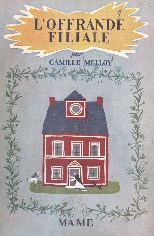 Couverture ebook de L'offrande filiale, de Camille Melloy